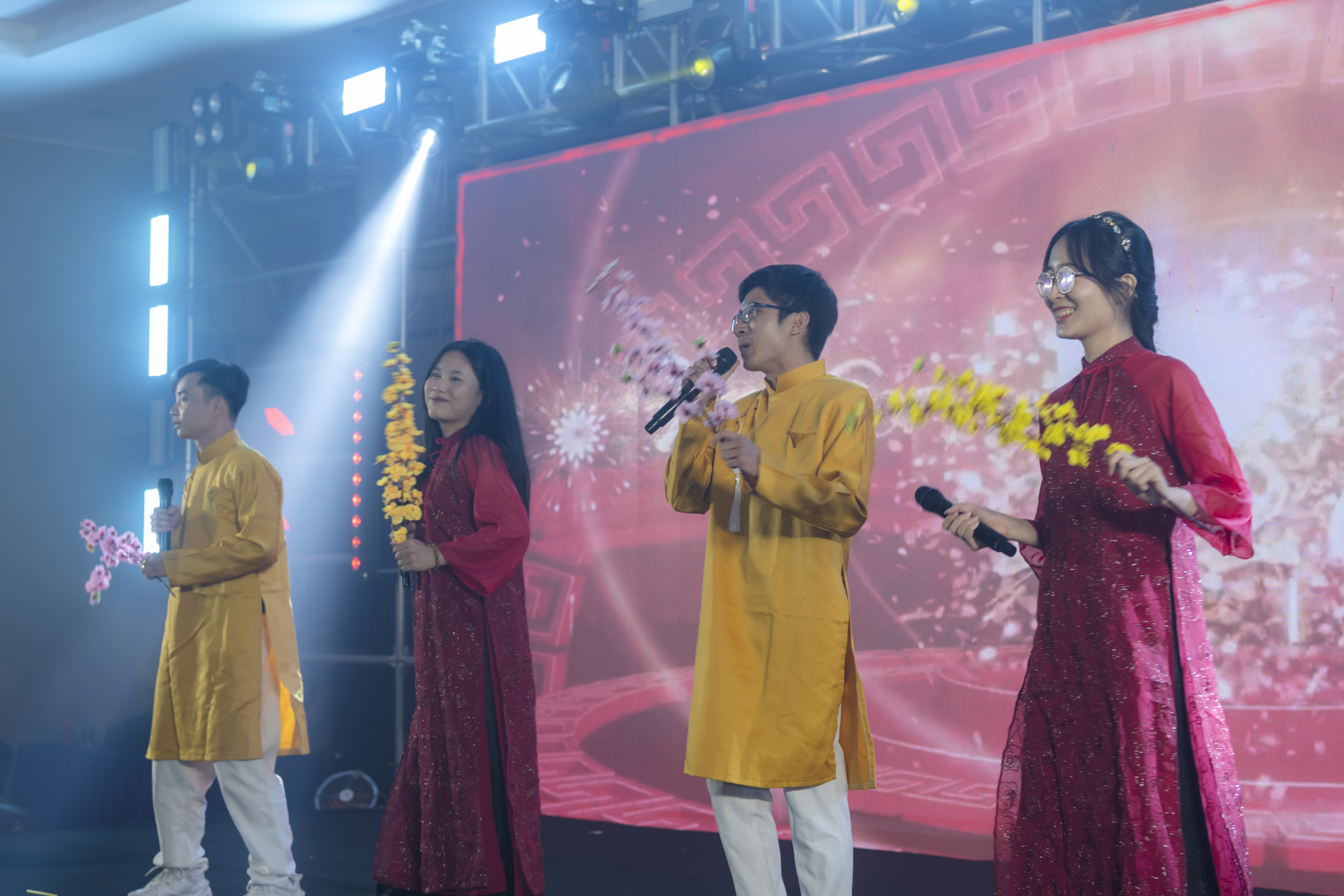 Những tiết mục văn nghệ do chính các thành viên ITDG dàn dựng và trình diễn 