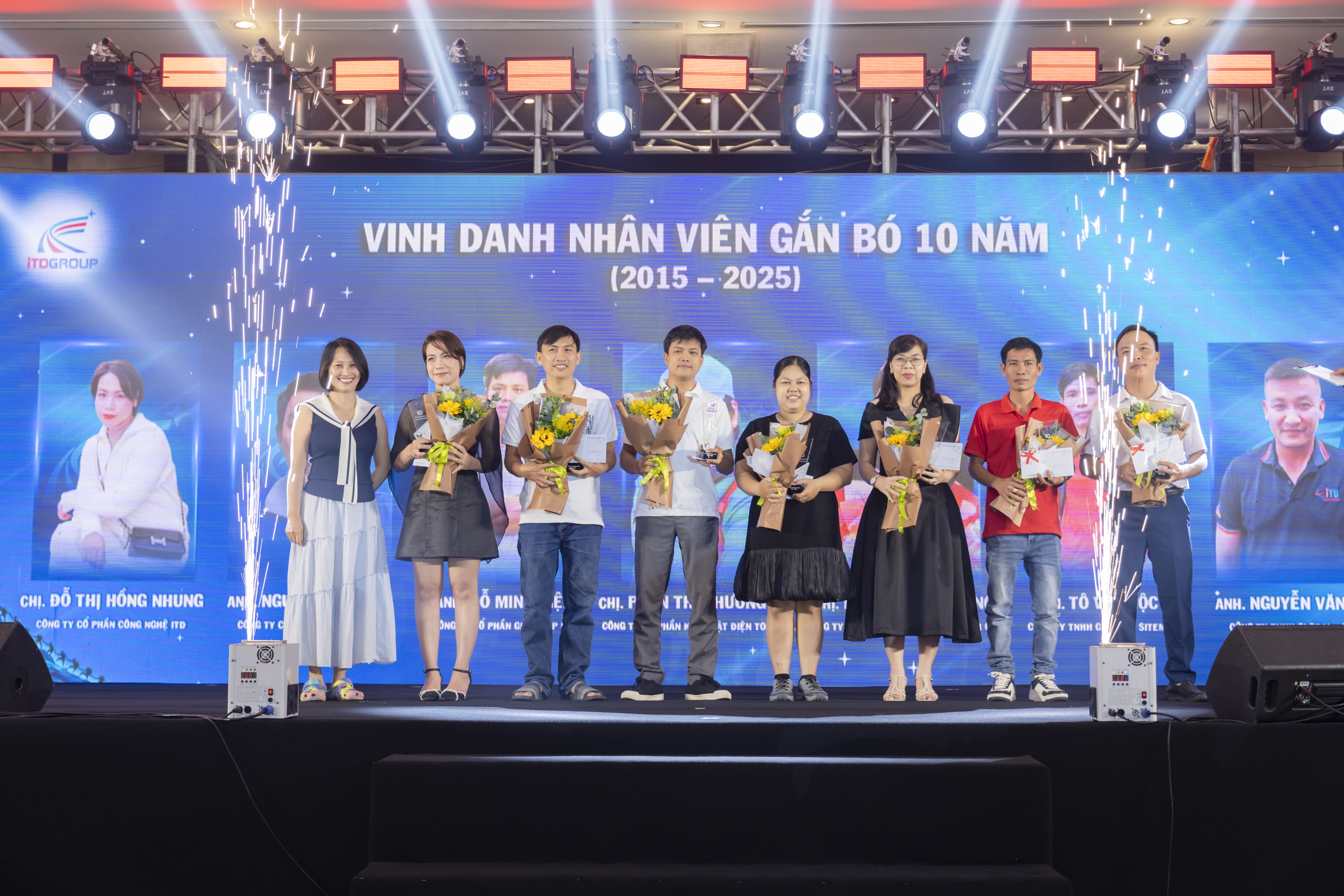 Các thành viên đồng hành cùng ITDG 10 năm