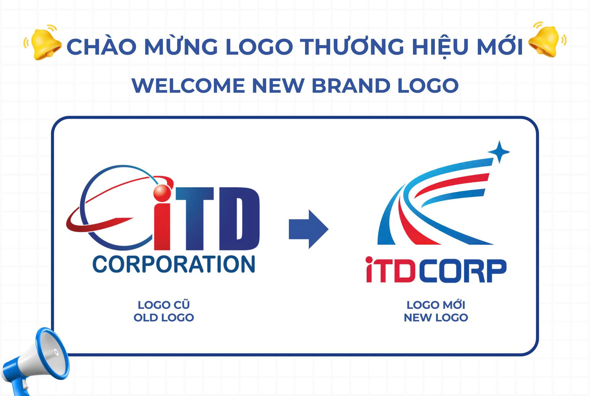 CHÀO MỪNG LOGO THƯƠNG HIỆU MỚI