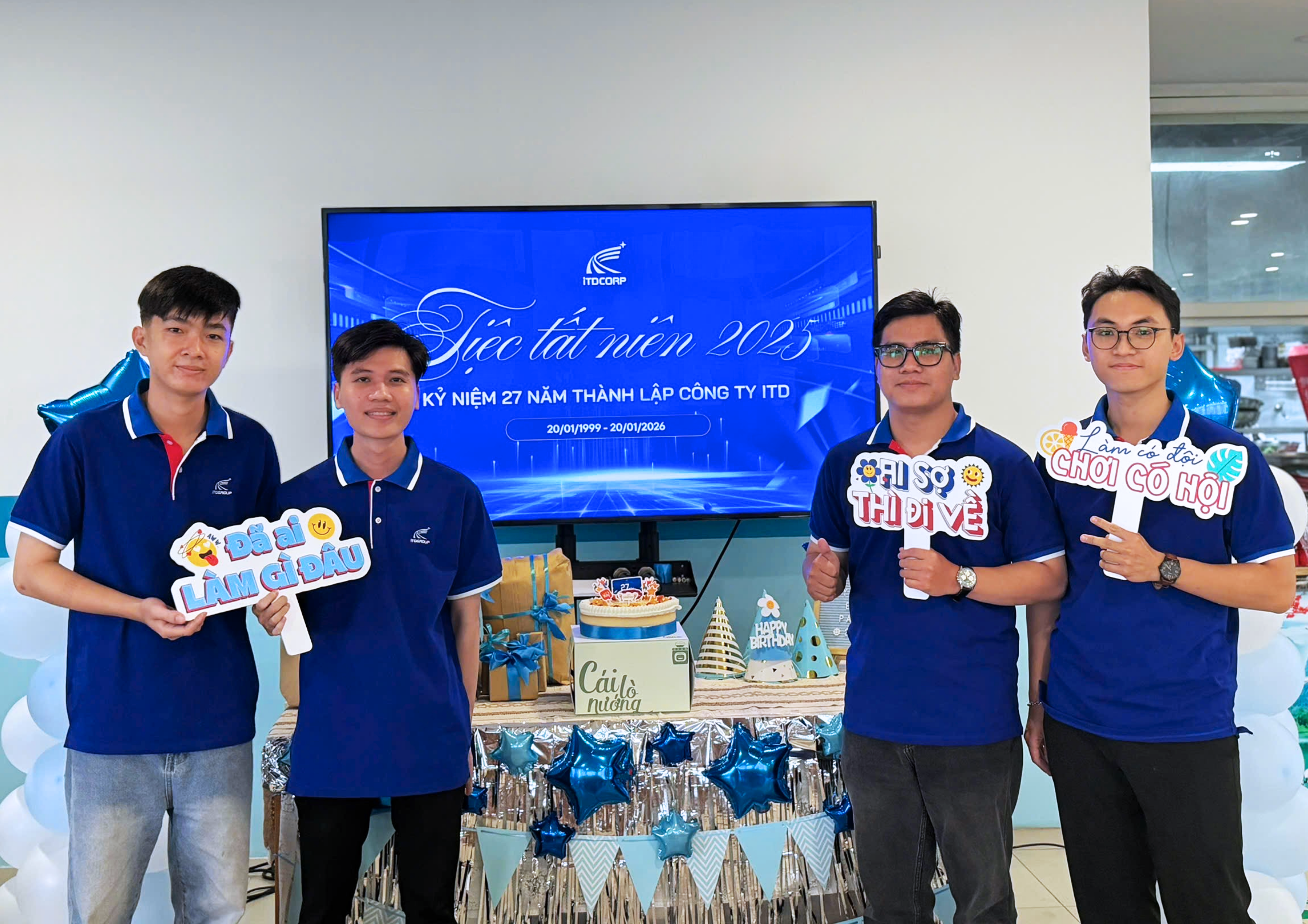 TIỆC TẤT NIÊN 2025 & DẤU MỐC 27 NĂM HÌNH THÀNH VÀ PHÁT TRIỂN CỦA ITD TECHNOLOGY CORPORATION